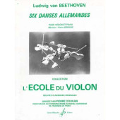 Beethoven L.v. Danses Allemandes (6) Violon