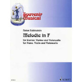 Rubinstein A. Melodie IN F Piano, Violon et Violoncelle