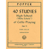 Popper D. 40 Studies Opus 73 Violoncelle