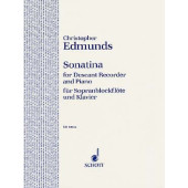 Edmunds C. Sonatina Flute A Bec Soprano