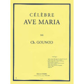 Gounod C. Ave Maria N°1 Ter Voix Contralto OU Baryton