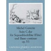 Corrette M. Suite C Major Flute A Bec  (flute, Hautbois, Violon)