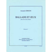 Ghidoni A. Ballade et Jeux Cor