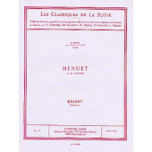 Mozart W.a. Menuet de Duport Flute