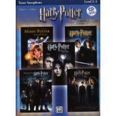 Potter Harry Selections Instrumental Solos Movies 1-5 Saxophone Tenor