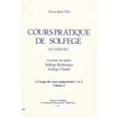 Boutin P. Cours Pratique de Solfege Vol 2