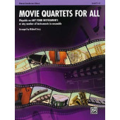 Movie Quartets For All Ensemble Variable Piano Conducteur Hautbois