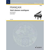Francaix J. Danses Exotiques 2 Pianos