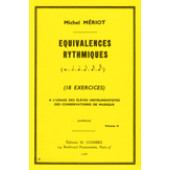 Meriot M. Equivalences Rythmiques Vol 2