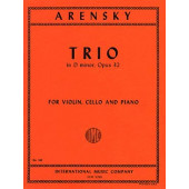 Arenski A. Trio D Minor OP 32