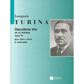 Turina J. Trio N°2 OP 76 Piano, Violon, Violoncelle