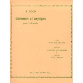 Loeb J. Gammes et Arpeges Violoncelle