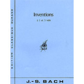 Bach J.s. Inventions A 2 et 3 Voix Piano