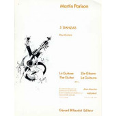 Parison M. 5 Danzas Guitare