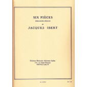 Ibert J. Six Pieces Harpe