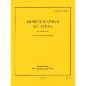 Rivier J. Improvisation et Final Hautbois