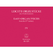 Easy Organ Pieces From The 19TH Century Vol IV Orgue