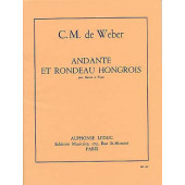 Weber C.m. Andante et Rondeau Hongrois Basson