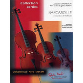 Offenbach J. Barcarolle 4 Violoncelles