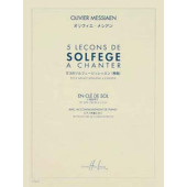 Messiaen O. Lecons de Solfege A Chanter