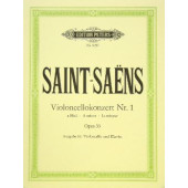 SAINT-SAENS C. 1ER Concerto OP 33 Violoncelle