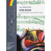 Printemps G. Ocre Rouge Marimba Violoncelle Piano