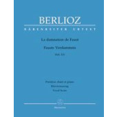 Berlioz H. la Damnation de Faust Chant Piano