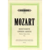 Mozart W.a. Airs Celebres D Opera Pour Basses Chant Piano