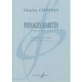 Chaynes D. Paysages Habites Piano