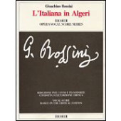 Rossini G. L'italiena IN Algeri Chant Piano