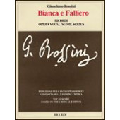 Rossini G. Bianca E Falliero Chant Piano