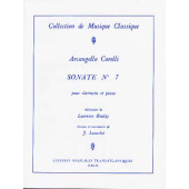 Corelli A. Sonate N°7 Clarinette