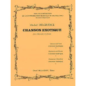 Delgiudice M. Chanson Exotique Clarinette