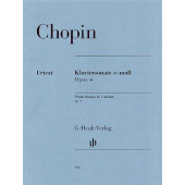 Chopin F. Sonate Opus 4 Piano
