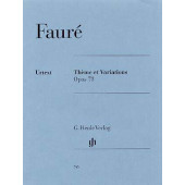Faure G. Theme et Variations OP 73 Piano