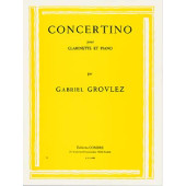 Grovlez G. Concertino Clarinette