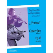 Portnoff L. Concertino OP 13 Violon