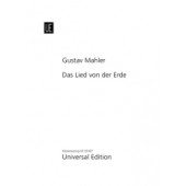 Mahler G. Das Lied Von Der Erde Vocal Score