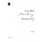 Berg A. String Quartet OP 3