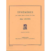 Louvier A. Ephemeres Clarinette OU Saxophone Soprano