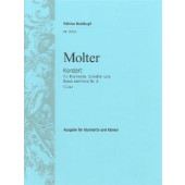 Molter J.m. Concerto N°3 Clarinette la OU RE