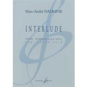 Dalbavie M.a. Interlude Violoncelle