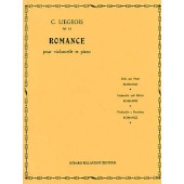 Liegeois C. Romance OP 25 N°1 Violoncelle