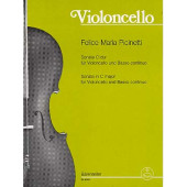 Picinetti F.m. Sonate DO Majeur Violoncelle
