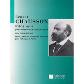 Chausson E. Piece OP 39 Violoncelle