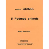 Coinel R. 5 Poemes Chinois Alto