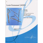 Jadin L.e. Sonate DO Majeur OP 13 N°3 Flute