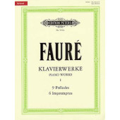 Faure G. Preludes OP 103 - Impromptus Piano