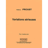 Proust P. Variations Serieuses Hautbois