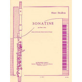 Dutilleux H. Sonatine Flute